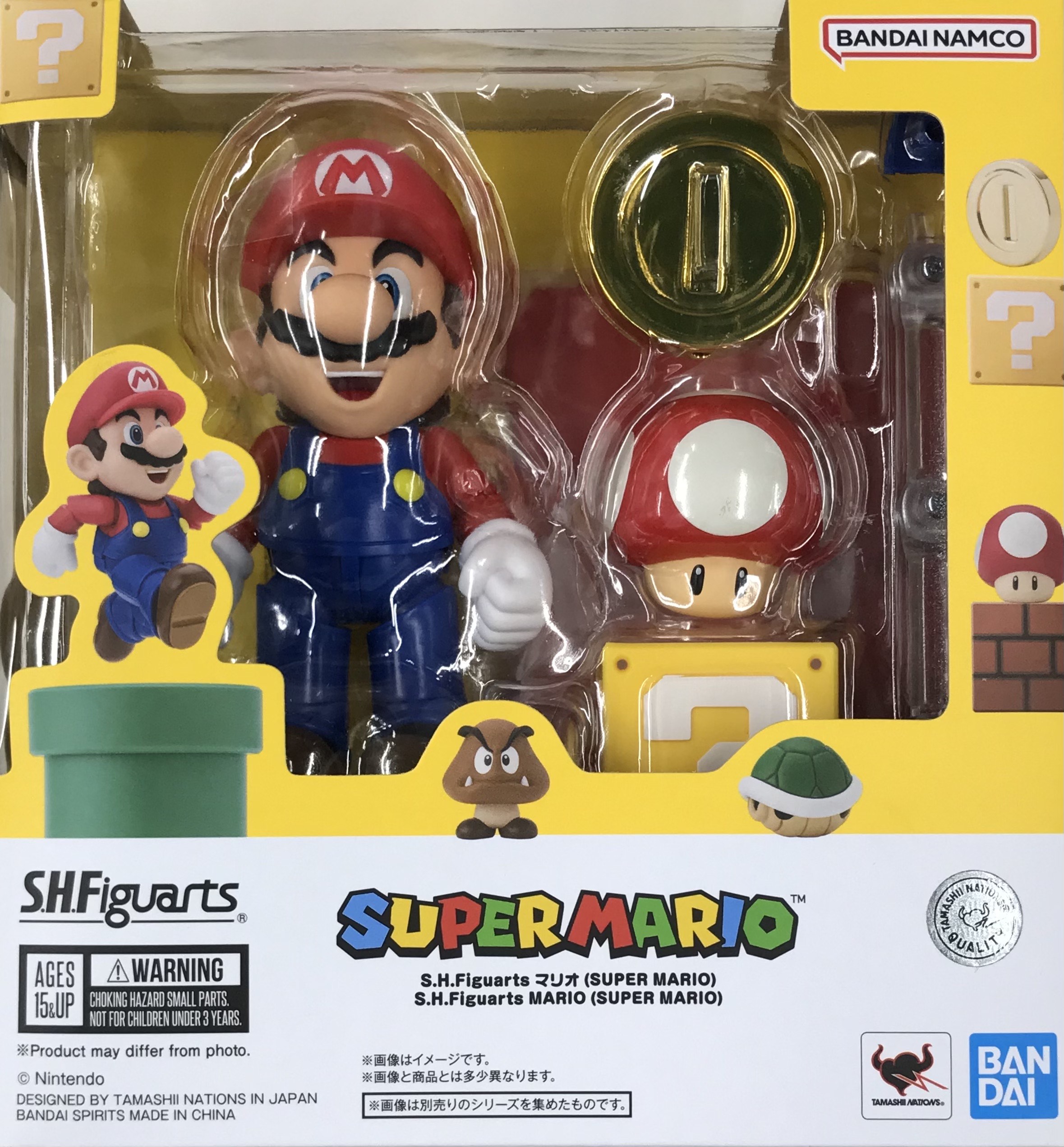 【未開封】S.H.Figuarts スーパーマリオ マリオ (SUPER MARIO) 【フィギュア】[BANDAI SPIRITS]