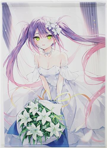 ホロライブ 活動一周年記念 rurudo先生描き下ろし B2タペストリー 常闇トワ