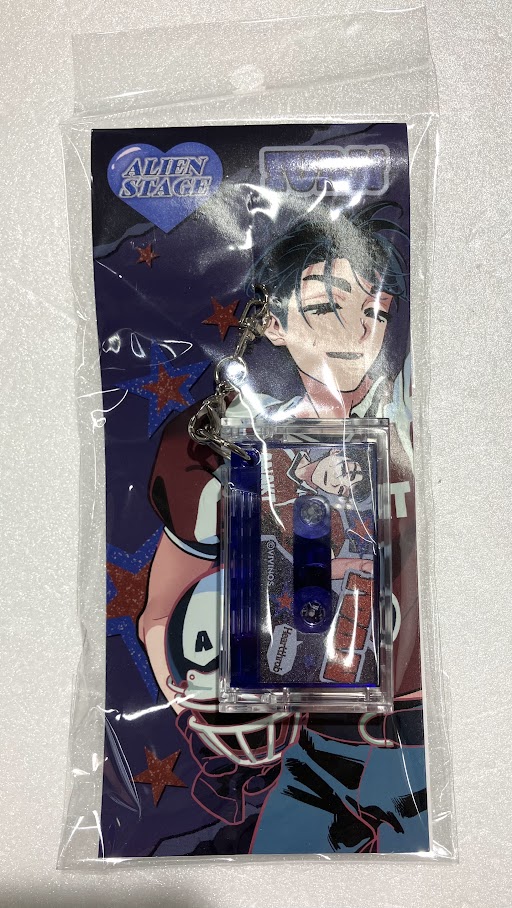 【未開封】ALIEN STAGE カセット形キーホルダー IVAN イヴァン Find your Plus One!