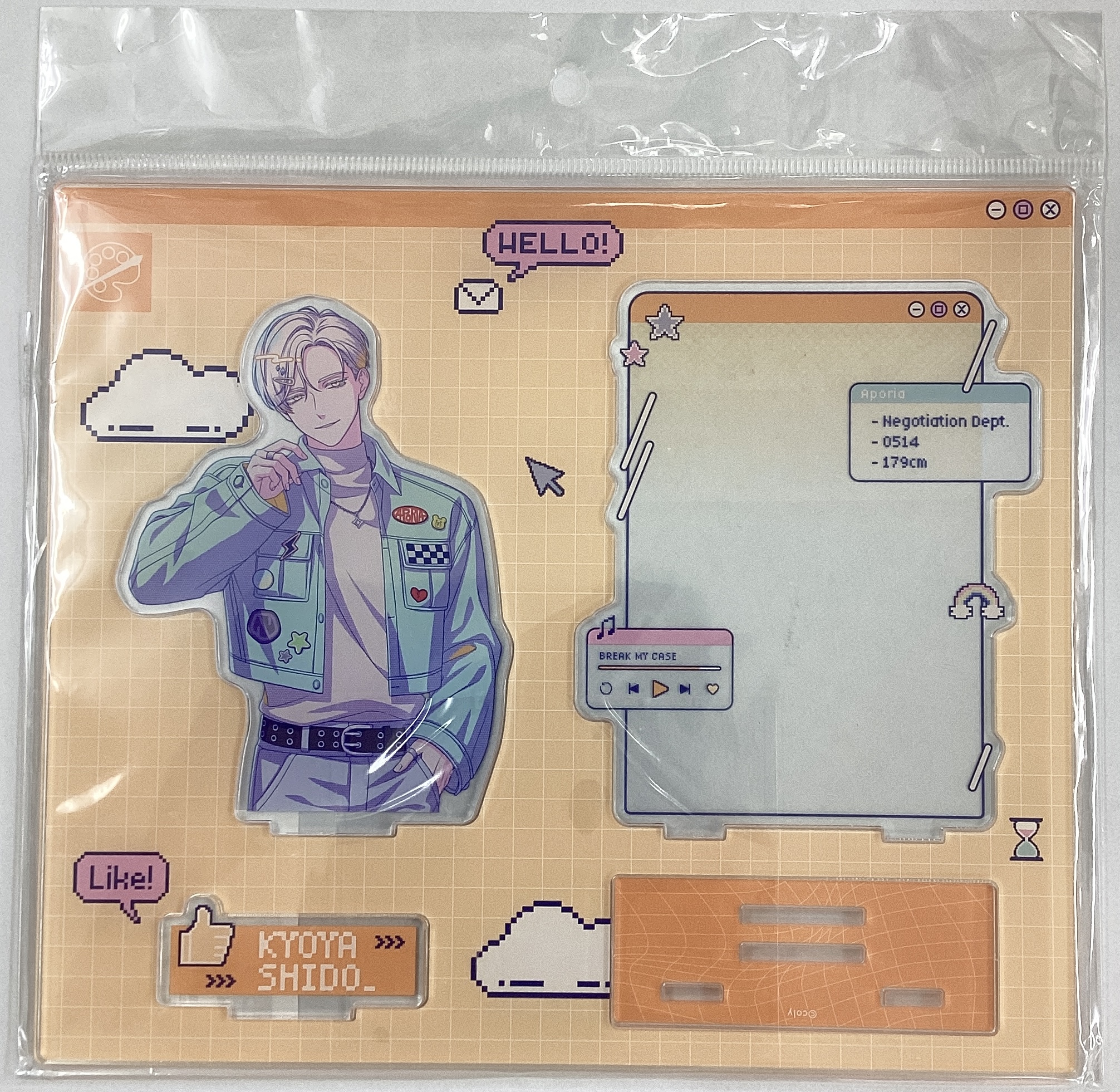 ブレイクマイケース アクリルスタンド「Dreamy Jam」 祠堂恭耶