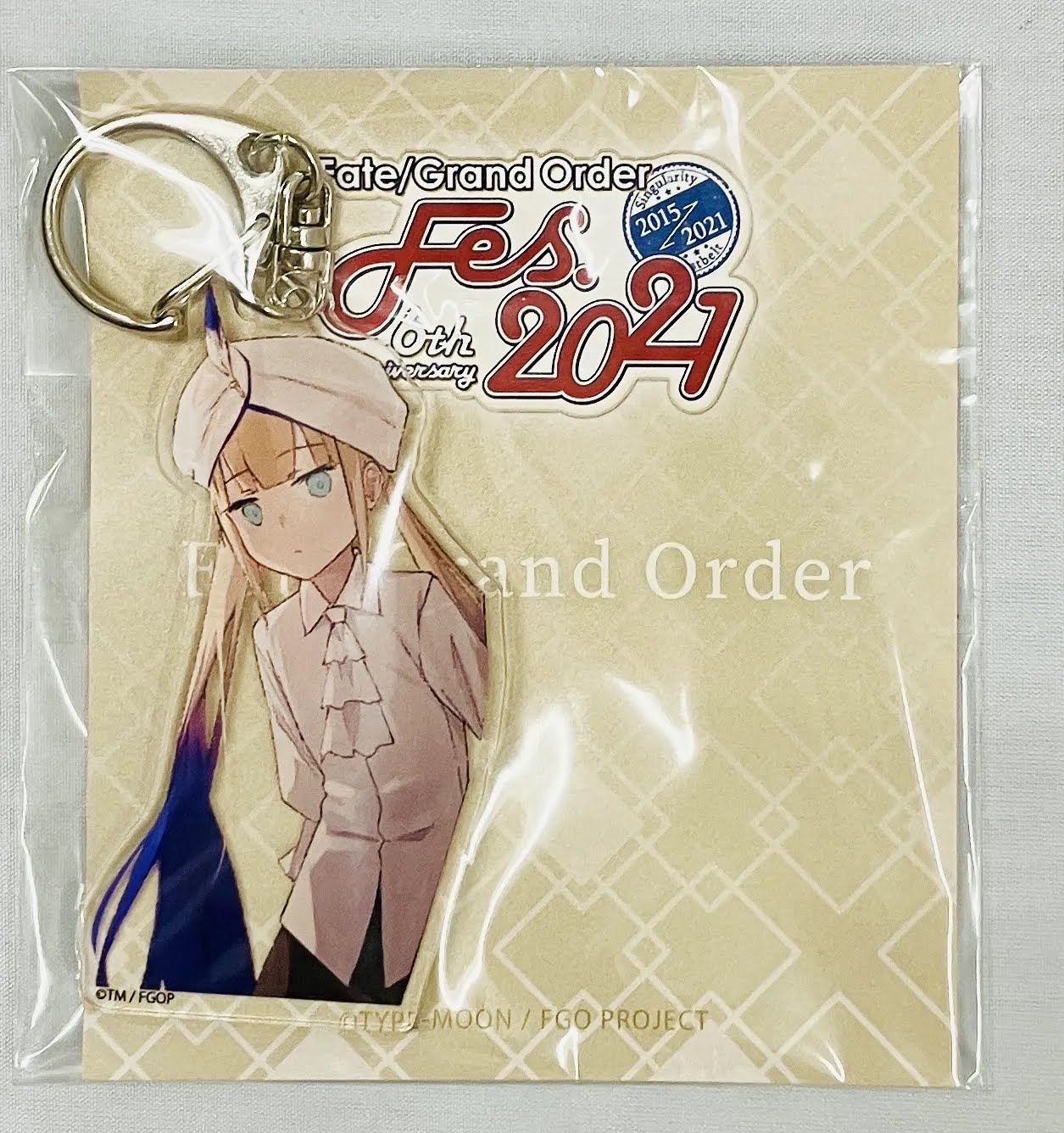 【未開封】Fate/Grand Order Fes. 2021 ～6th Anniversary～ 番組コンセプトアート アクリルキーホルダー ネモ(ライダー)