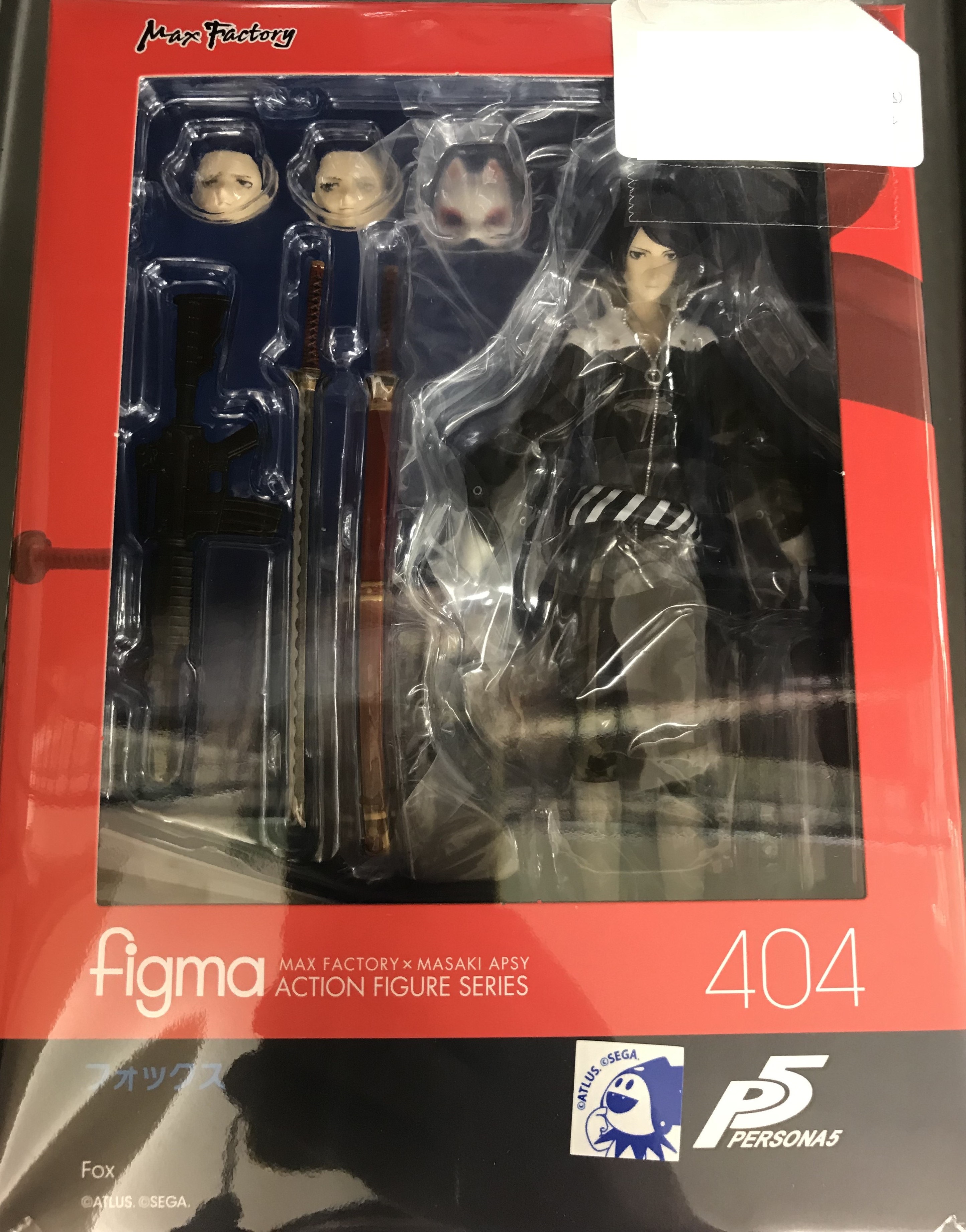 【未開封】figma 404 ペルソナ 5 フォックス (再販) 【フィギュア】[マックスファクトリー]