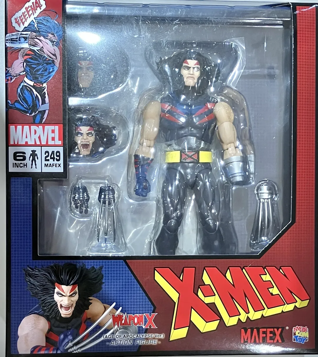 【未開封】MAFEX No.250 X-Men:Age of Apocalypse WEAPON X(AGE OF APOCALYPSE Ver.) 【フィギュア】[メディコム・トイ]