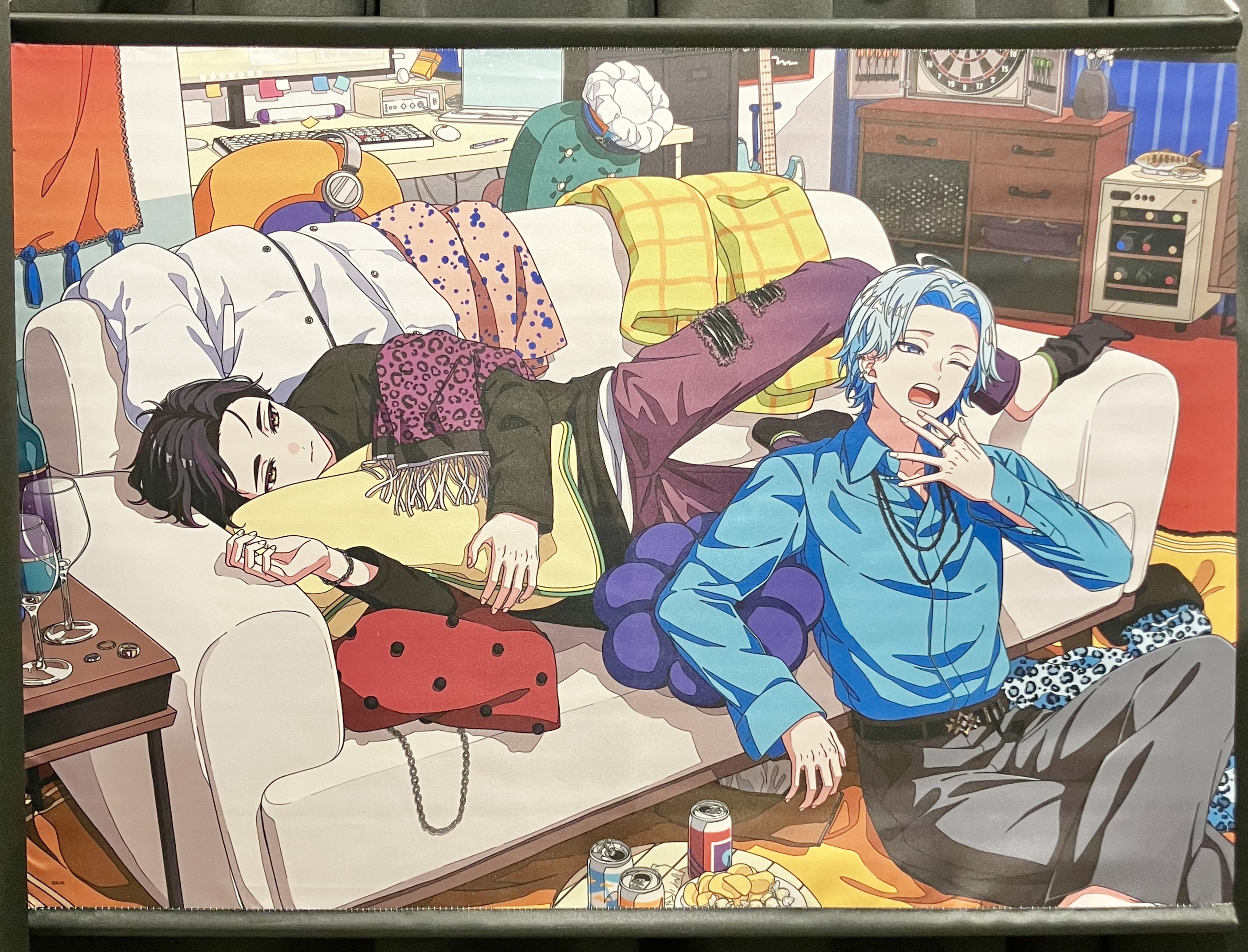 にじさんじ DLNM - Leopard Braw - B2タペストリー 酒寄颯馬&渚トラウト