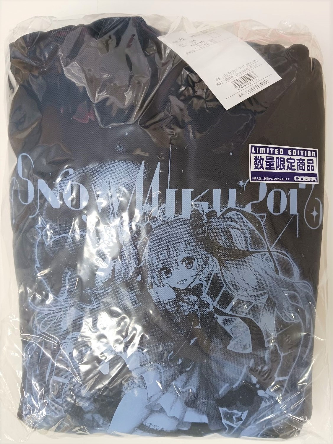 【未開封】初音ミク MA-1 ジャケット SNOW MIKU 2017ver. NAVY (XLサイズ)