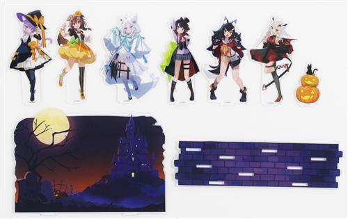 ホロライブ OKFAMSハロウィンコラボ記念 アクリルジオラマスタンド