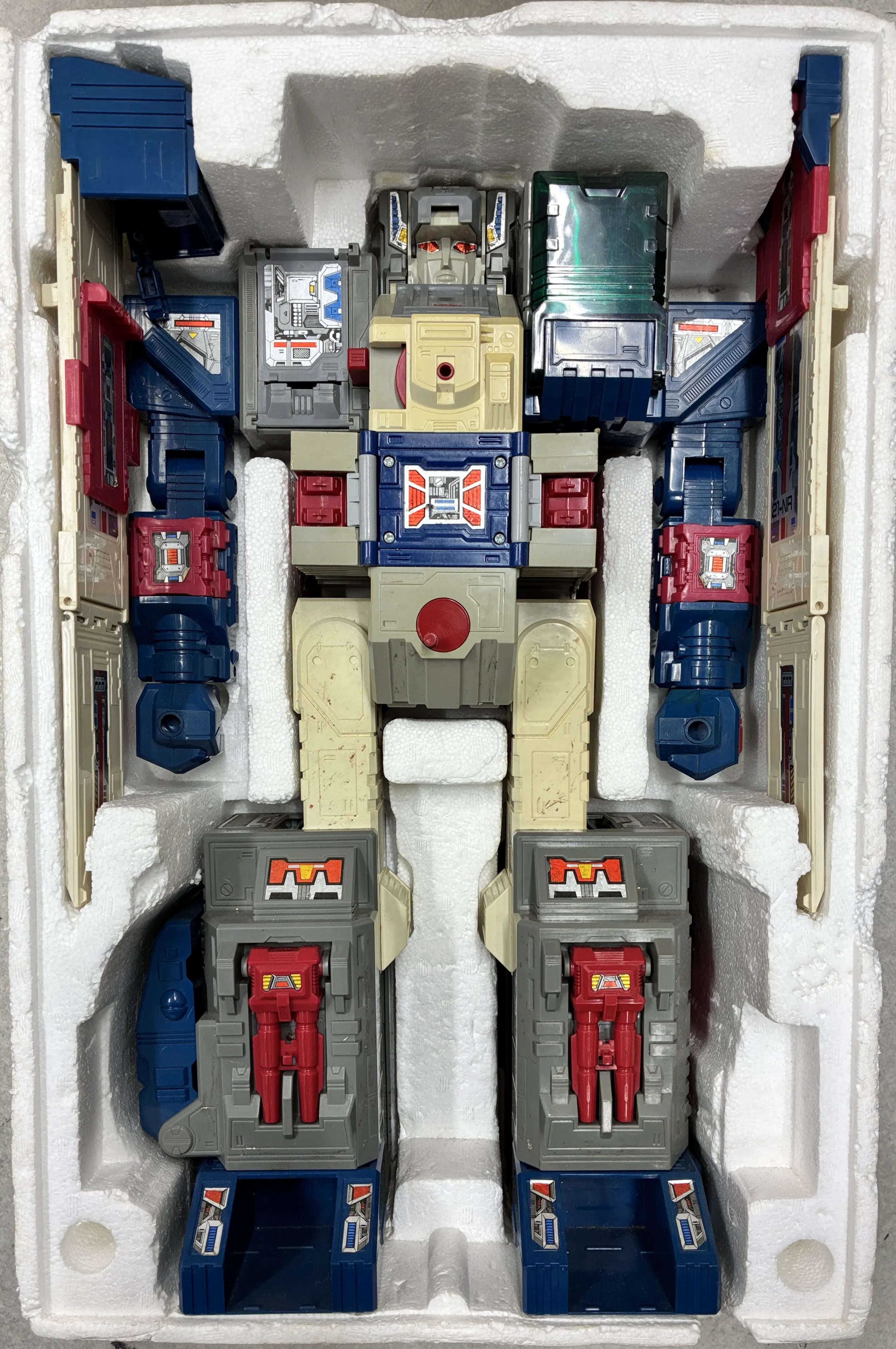 トランスフォーマー ザ☆ヘッドマスターズ C-114 ヘッドマスター総司令官 フォートレス・マキシマス(1987年版)