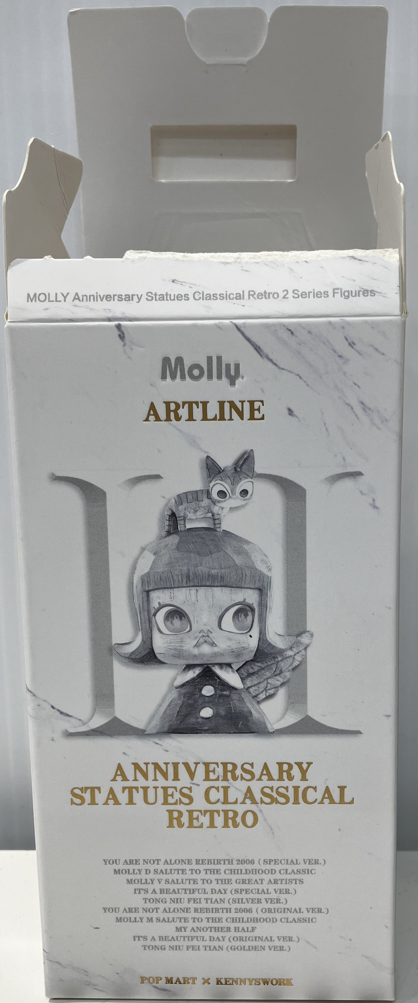 POPMART MOLLY アニバーサリー クラシカル レトロ 2 シリーズ MOLLY V Salute to the Great Artists 【フィギュア】[POPMART]