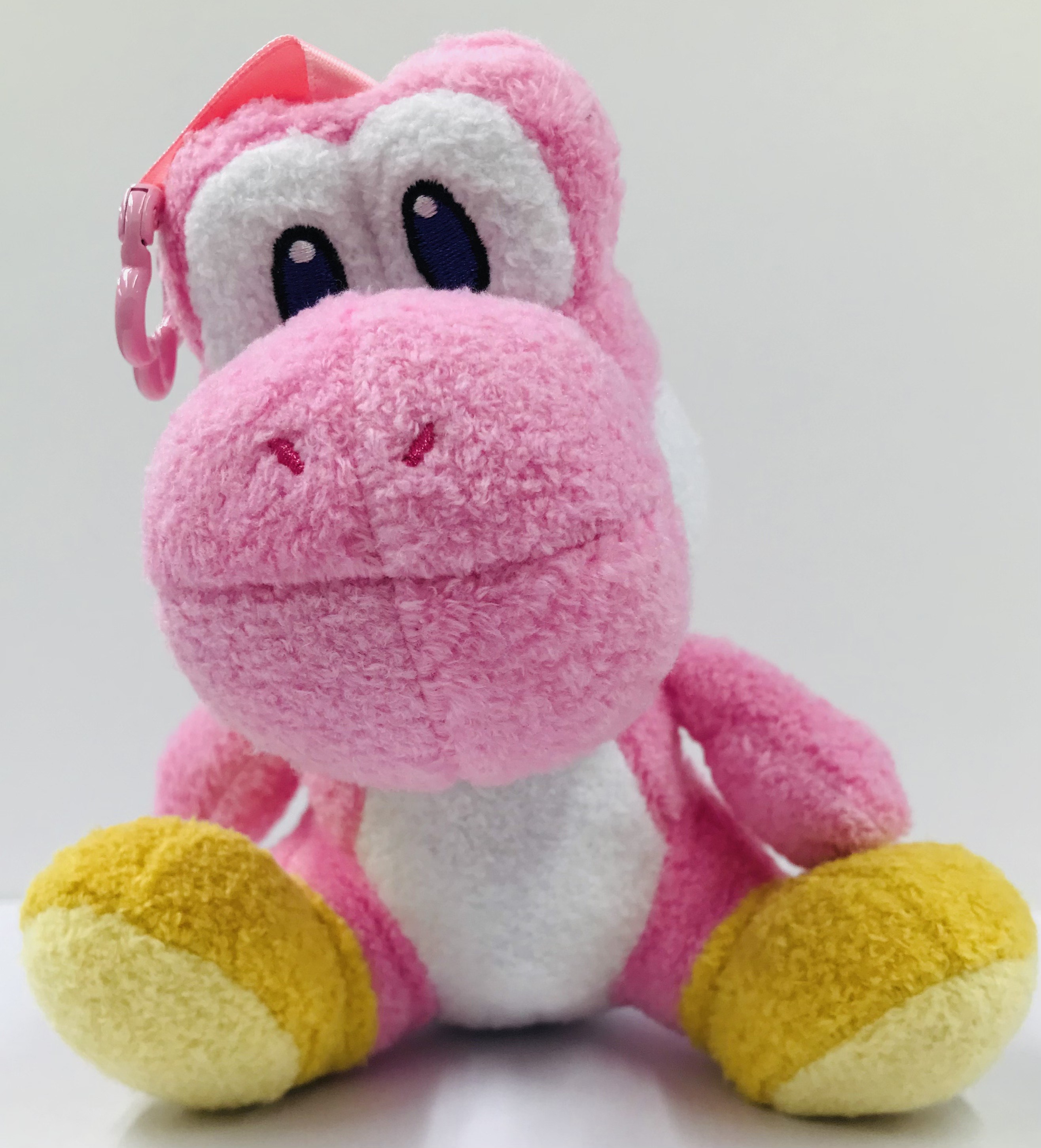 一番くじ スーパーマリオ with YOSHI B賞 カラフル★ヨッシー ぬいぐるみマスコット ヨッシー ピンク