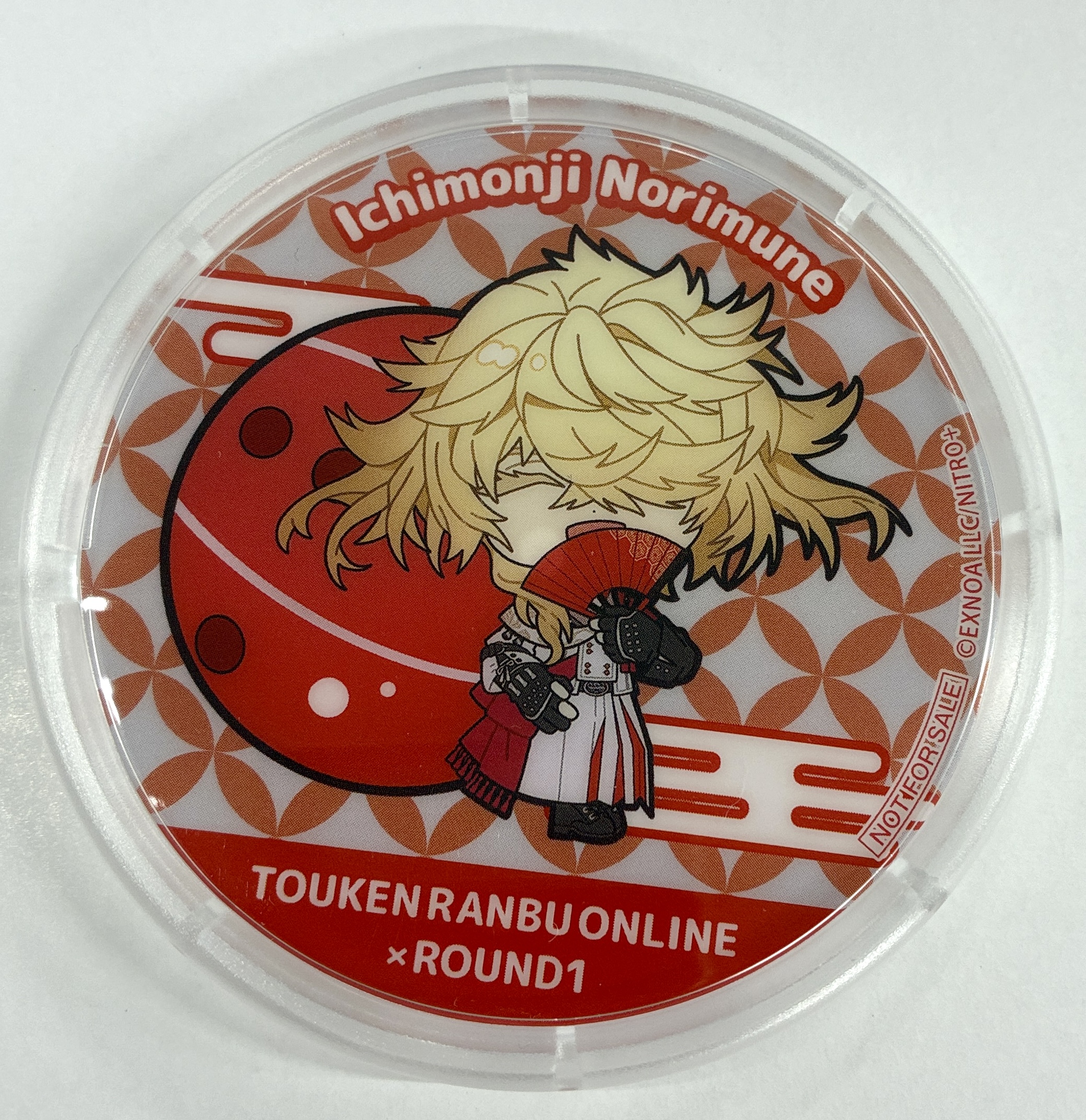 刀剣乱舞ONLINE×ROUND1アクリルコースター 一文字則宗