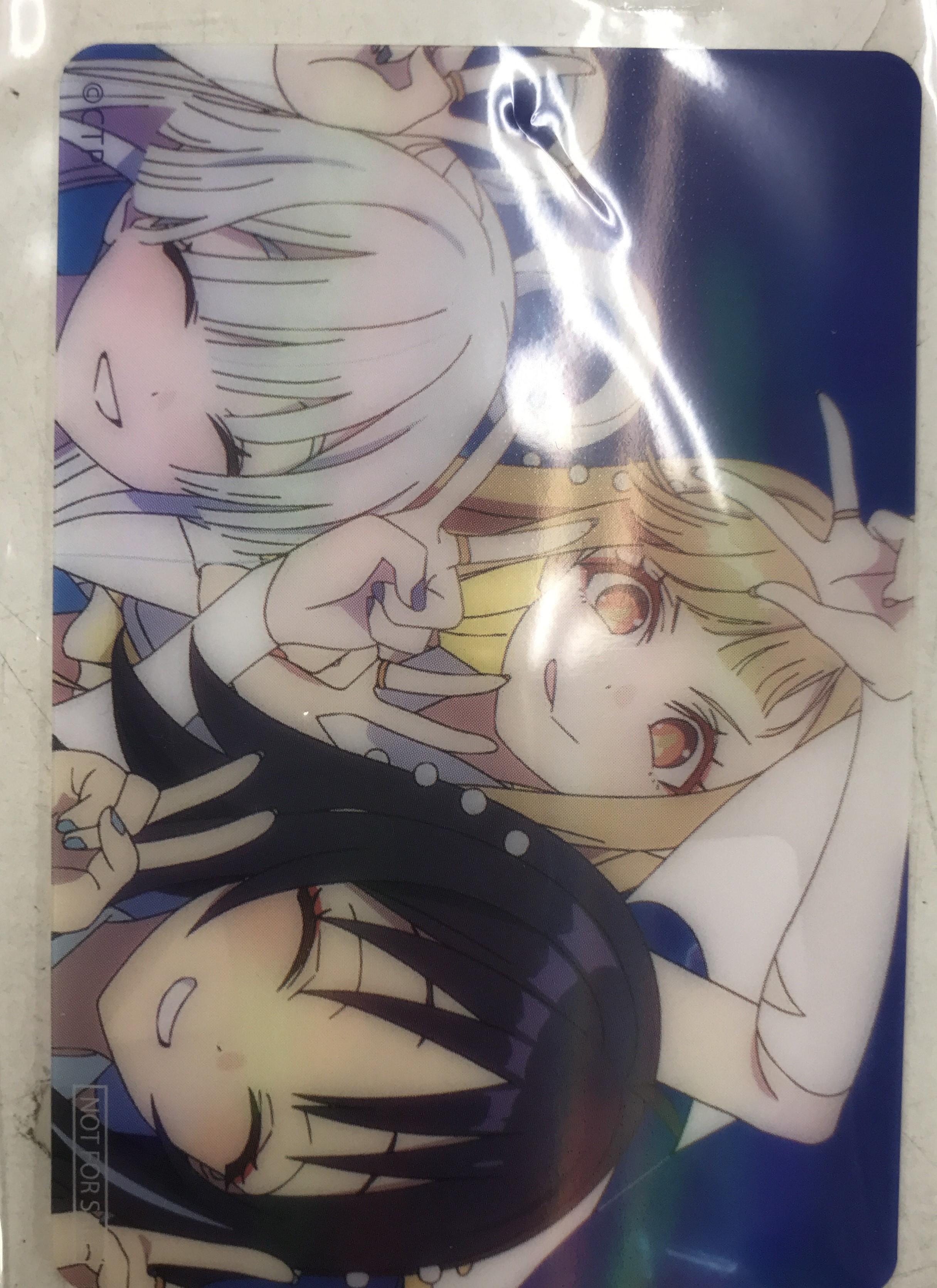 超かぐや姫! 「ray 超かぐや姫!Version」場面写真キラキラクリアカード かぐや&酒寄彩葉&月見ヤチヨ 【来場者特典/入場者特典】