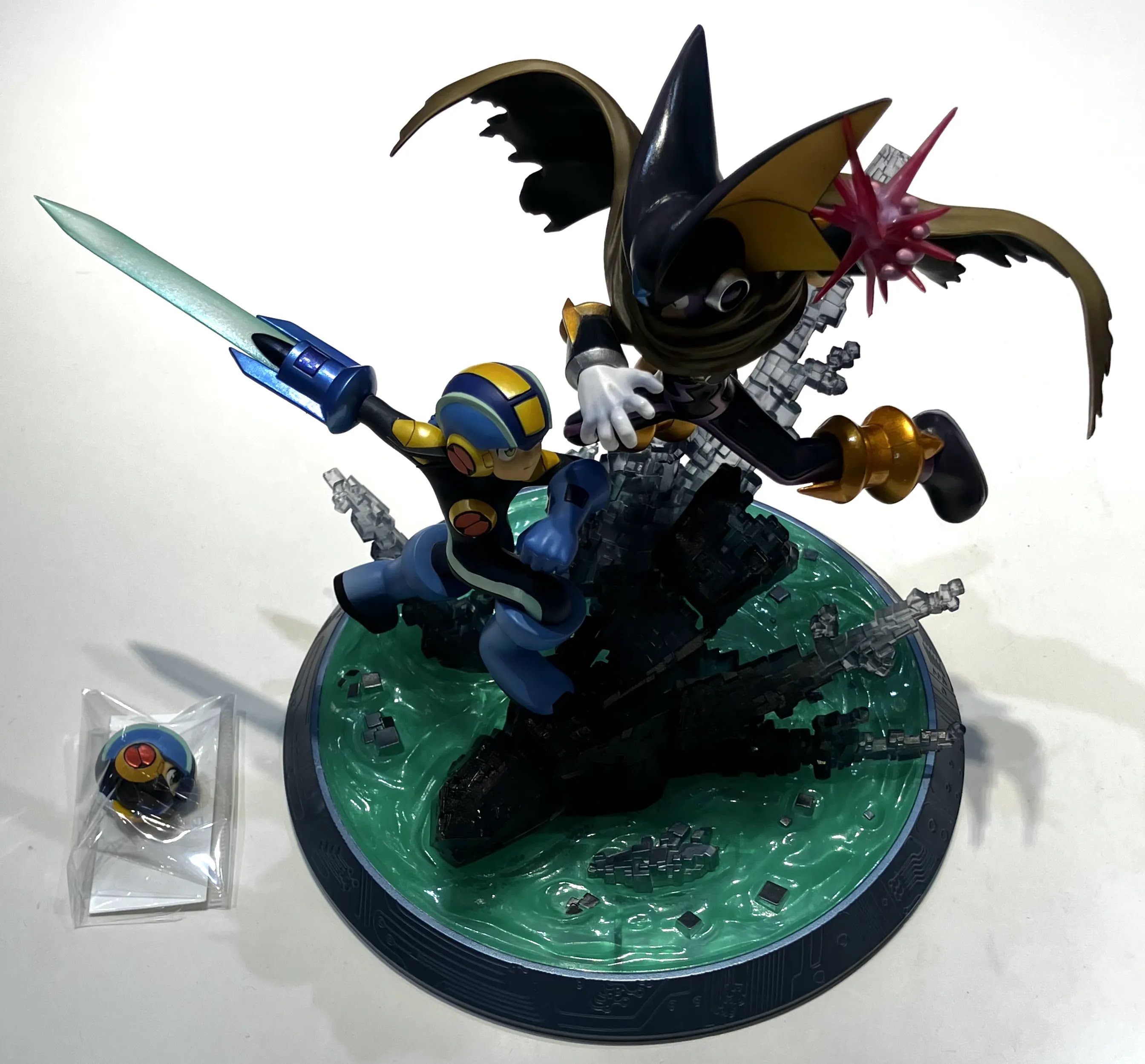 ゲームキャラクターズコレクションDX ロックマンエグゼ ロックマン vs フォルテ 【フィギュア】[メガハウス]