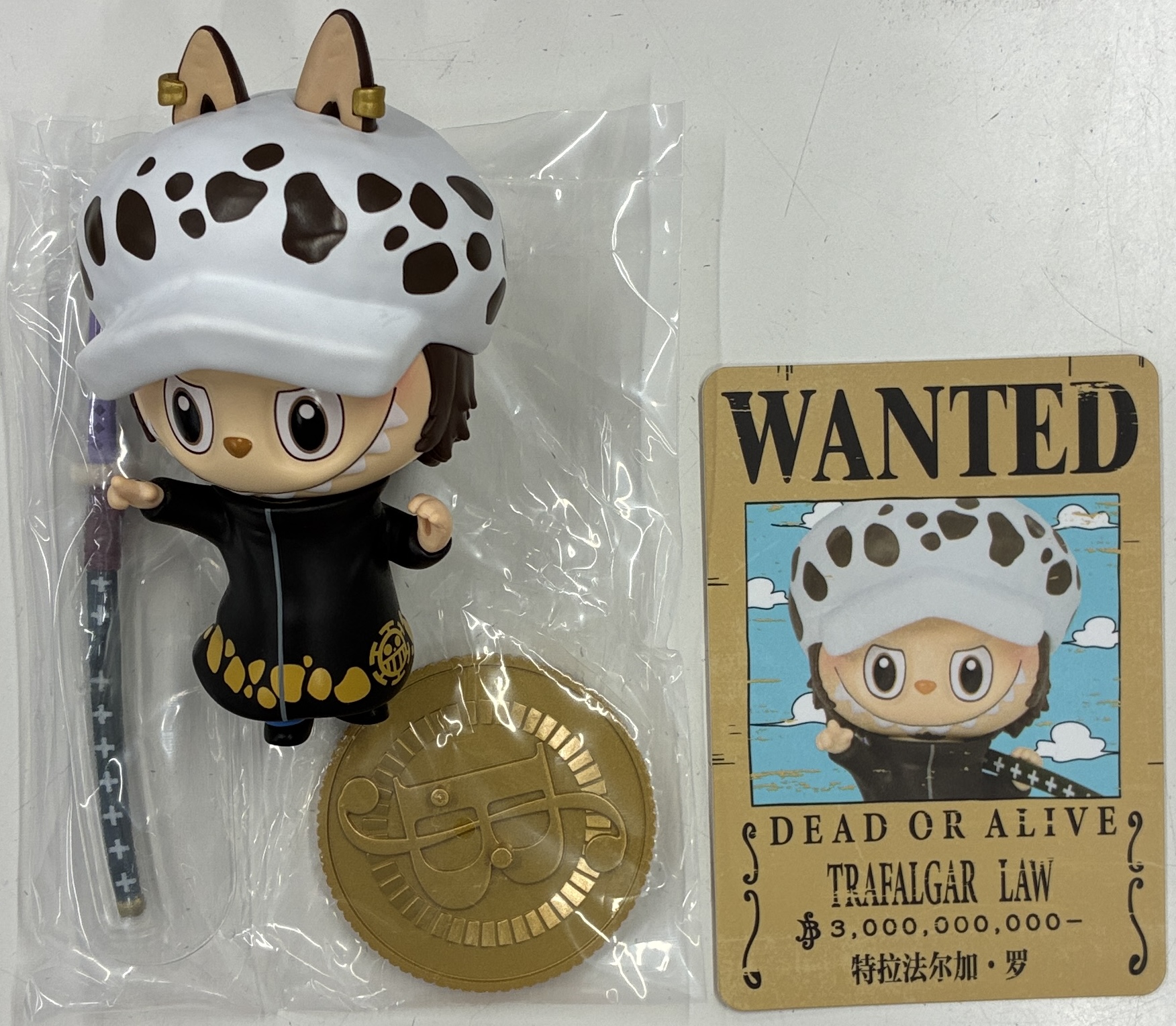 POPMART THE MONSTERS×ONE PIECE シリーズ トラファルガー・ロー 【フィギュア】[POPMART]