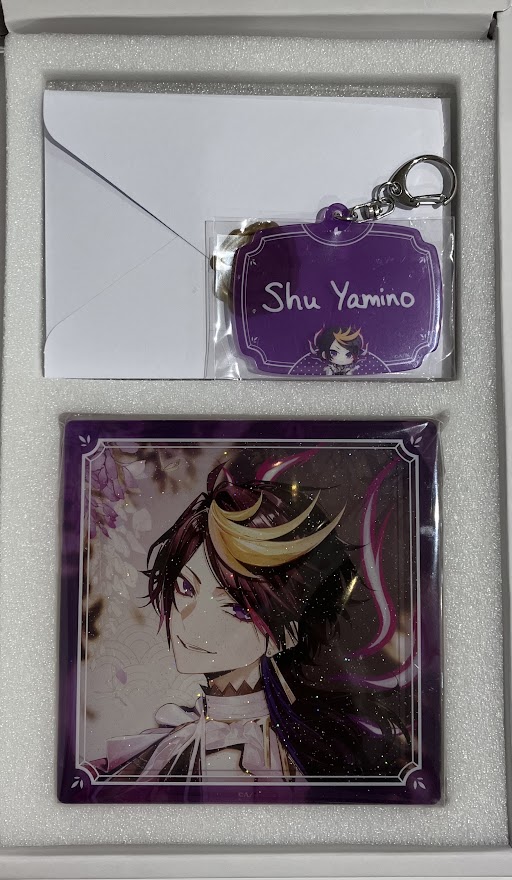 にじさんじ 誕生日グッズ2026 アクリルブロックセット 闇ノシュウ