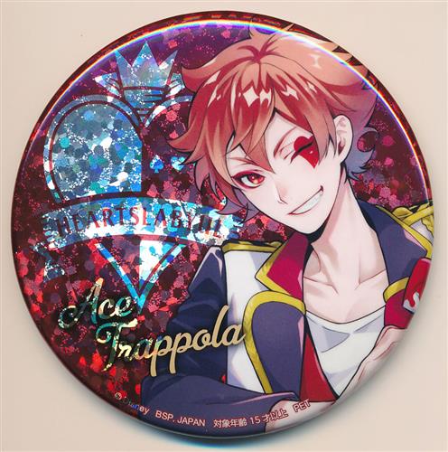 ツイステ 缶バッジ カード エース ブルームバースデーカバー付き缶