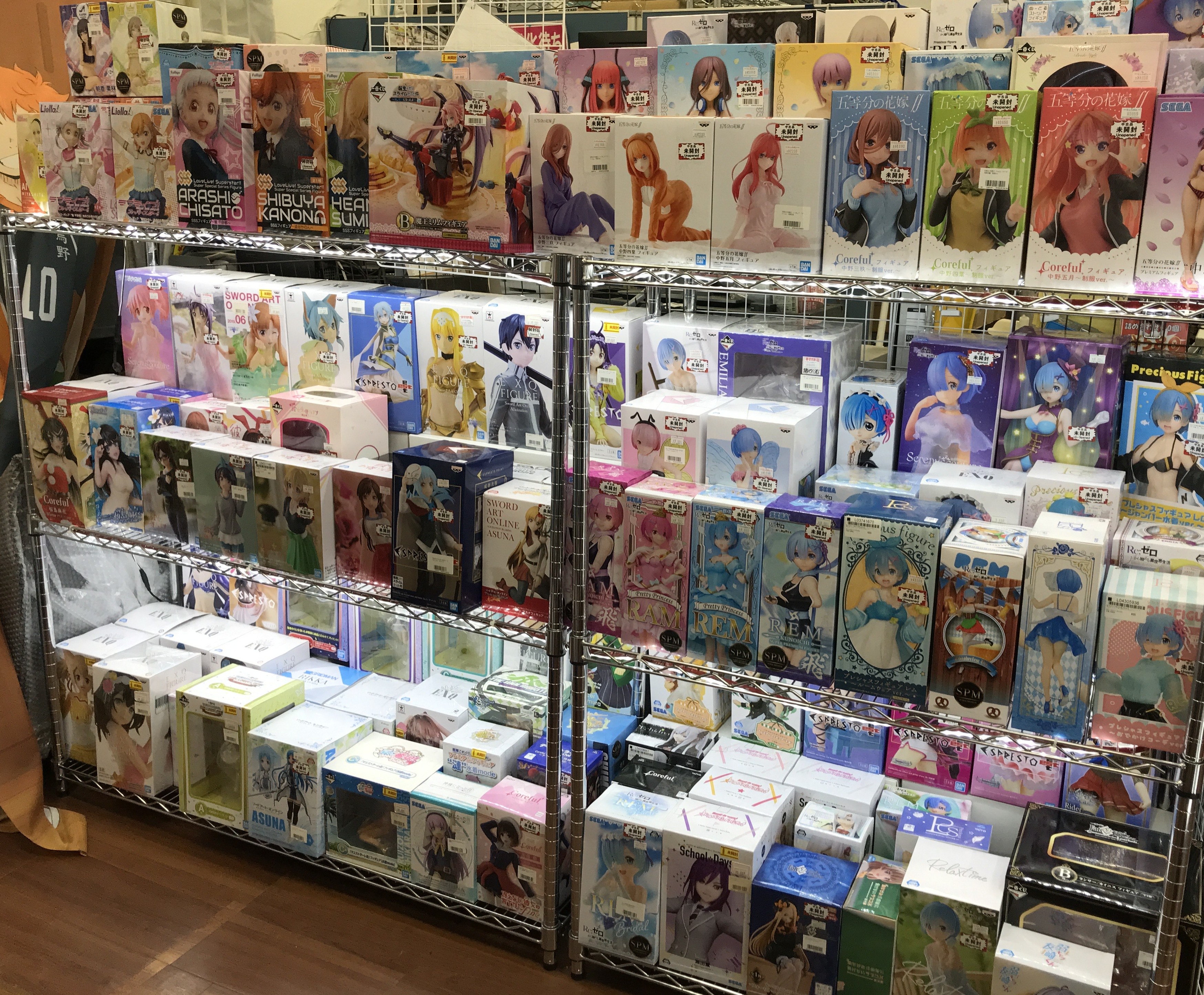 モラージュ佐賀】プライズフィギュア50点以上入荷！の入荷情報