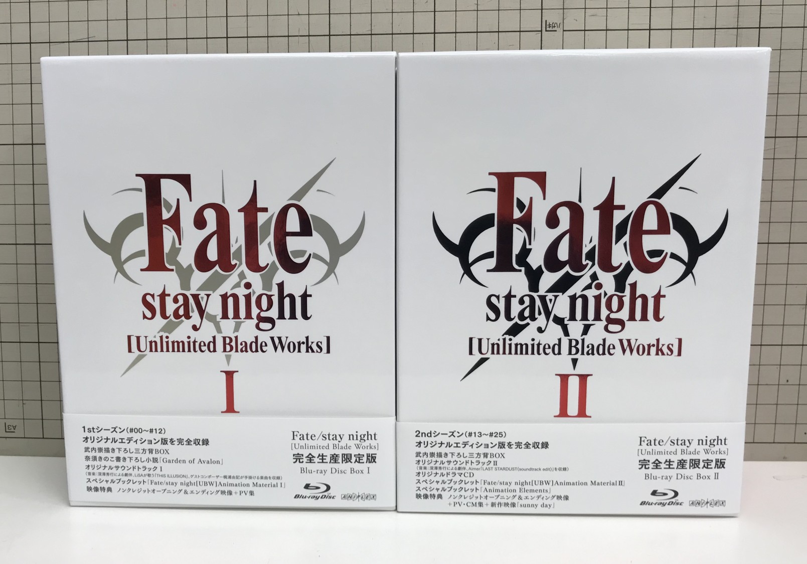 中野店】「Fate/stay night [Unlimited Blade Works] Blu-ray