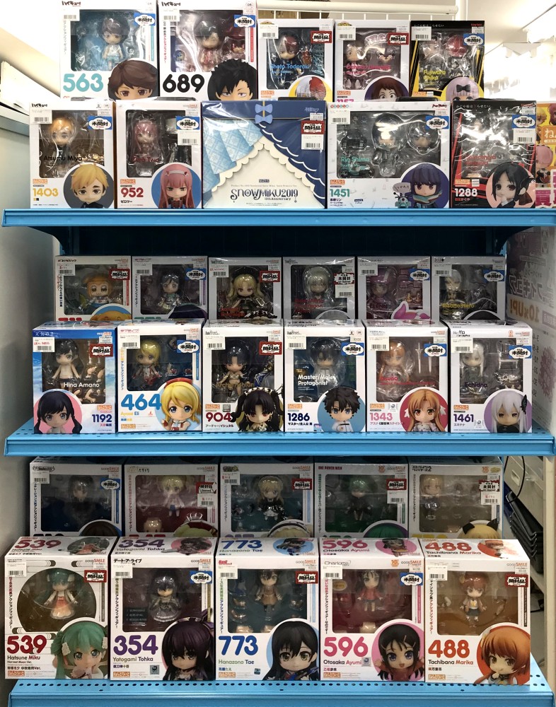 中野店フィギュア ホビー館に 担当おすすめ ねんどろいどコーナー が誕生しました らしんばん